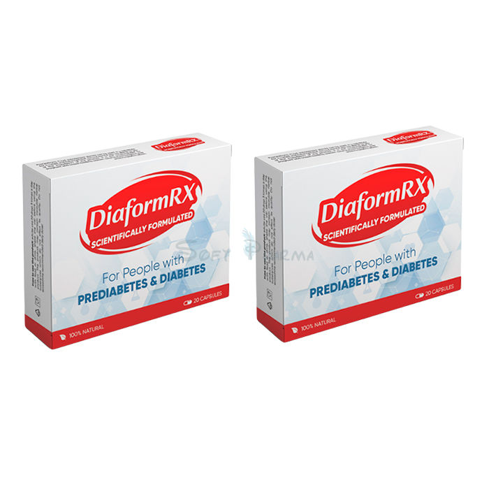 ◈ DiaformRX caps - means for normalizing sugar levels in Irapuato